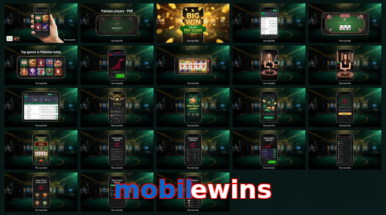 Main screen of Mobilewins bet page for PK players